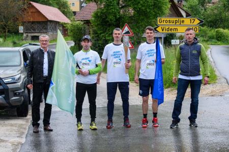 FOTO  Slovenske olimpijske sanje ponesli širom naše občine 2